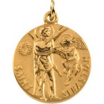 Gold Saint Sebastian Medal